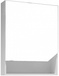 Grossman Зеркальный шкаф Инлайн 60 L белый – фотография-1